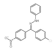 N-[[(4-chlorophenyl)-(4-nitrophenyl)methylidene]amino]aniline picture