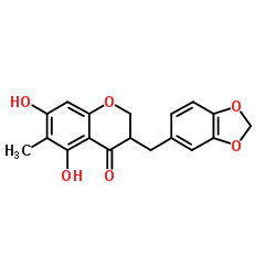 沿阶草酮 A结构式