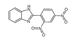 2-(2,4-dinitrophenyl)benzimidazole Structure