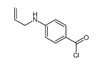 Benzoyl chloride, 4-(2-propenylamino)- (9CI) Structure