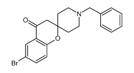 1'-benzyl-6-bromospiro[3H-chromene-2,4'-piperidine]-4-one结构式