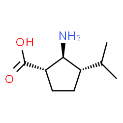 Cyclopentanecarboxylic acid, 2-amino-3-(1-methylethyl)-, (1S,2S,3S)- (9CI) picture