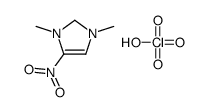 1,3-dimethyl-4-nitro-1,2-dihydroimidazol-1-ium,perchlorate Structure