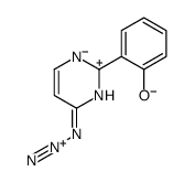 6-(6-azido-1H-pyrimidin-2-ylidene)cyclohexa-2,4-dien-1-one结构式