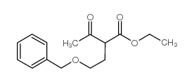 2-(2-BENZYLOXY-ETHYL)-3-OXO-BUTYRIC ACID ETHYL ESTER Structure