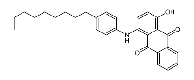 1-hydroxy-4-(4-nonylanilino)anthracene-9,10-dione结构式