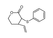 (3S,4S)-4-ethenyl-3-phenylsulfanyloxan-2-one Structure