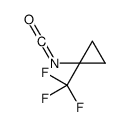 1-isocyanato-1-(trifluoromethyl)cyclopropane structure