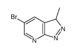 5-Bromo-3-methyl-3H-pyrazolo[3,4-b]pyridine Structure