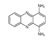 Phenazine, 1,4-diamino- (7CI)结构式