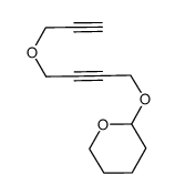 2-{[4-(prop-2-ynyloxy)but-2-ynyl]oxy}tetrahydro-2H-pyran结构式