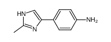 2-methyl-4-(4-amino-phenyl)-1H-imidazole Structure