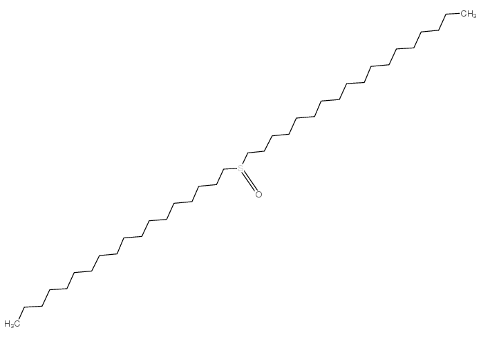 1-octadecylsulfinyloctadecane Structure