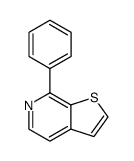 7-phenyl-thieno[2,3-c]pyridine结构式