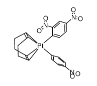 (1,2,5,6-η4-cyclooctadiene)(2,4-dinitrophenyl)(4-nitrophenyl)platinum(II) Structure