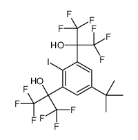 4-tert-butyl-2,6-bis(1-hydroxy-1-(trifluoromethyl)-2,2,2-trifluoroethyl)iodobenzene picture