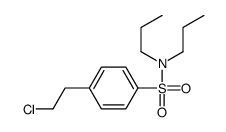 4-(2-Chloroethyl)-N,N-dipropylbenzenesulfonamide Structure