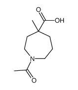 1-acetyl-4-methylazepane-4-carboxylic acid图片