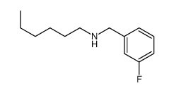 3-Fluoro-N-n-hexylbenzylamine结构式