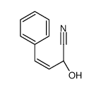 (2R)-2-hydroxy-4-phenylbut-3-enenitrile结构式