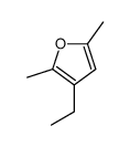 3-ethyl-2,5-dimethylfuran结构式