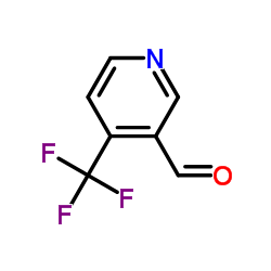 4-Trifluoromethyl-3-formylpyridine structure