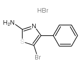 5-BROMO-4-PHENYLTHIAZOL-2-AMINE HYDROBROMIDE Structure