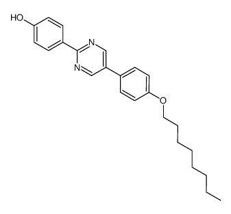 5-(4-Hydroxyphenyl)-2-[4-(octyloxy)-phenyl]-pyrimidine结构式