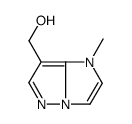 (1-methyl-1H-imidazo[1,2-b]pyrazol-7-yl)methanol(SALTDATA: FREE) structure