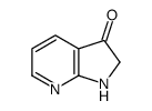 1,2-dihydro-3H-Pyrrolo[2,3-b]pyridin-3-one结构式