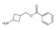 benzoic acid 3-amino-cyclobutylmethyl ester Structure