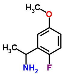 1-(2-Fluoro-5-methoxyphenyl)ethan-1-amine picture