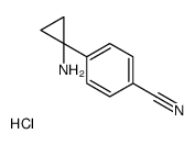 4-(1-Aminocyclopropyl)benzonitrile hydrochloride picture