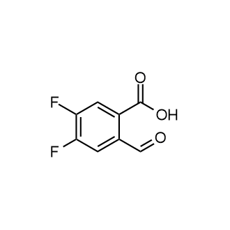 4,5-Difluoro-2-formylbenzoic acid picture