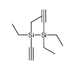 [diethyl(ethynyl)silyl]-diethyl-ethynylsilane Structure