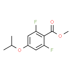 2,6-Difluoro-4-isopropoxybenzoic acid methyl ester picture