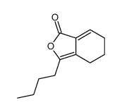 3-butyl-5,6-dihydro-4H-2-benzofuran-1-one Structure