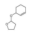 2-(Cyclohex-2-en-1-yloxy)tetrahydrofuran Structure