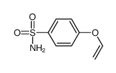 4-(乙烯基氧基)苯磺酰胺结构式