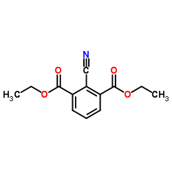 Diethyl 2-cyanoisophthalate结构式