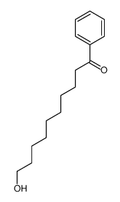 10-hydroxy-1-phenyldecan-1-one Structure