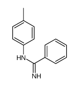 N'-(4-methylphenyl)benzenecarboximidamide Structure