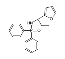 (1S)-N-diphenylphosphoryl-1-(furan-2-yl)propan-1-amine Structure