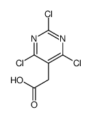 2,4,6-TRICHLORO-5-(2-ACETIC ACID) PYRIMIDINE picture