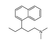 N,N-dimethyl-3-naphthalen-1-ylpentan-1-amine Structure