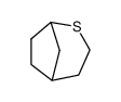 3-thiabicyclo[3.2.1]octane Structure