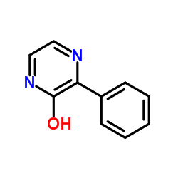 3-Phenyl-2-pyrazinol structure