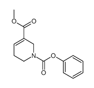 5,6-DIHYDRO-1,3(2H)-PYRIDINEDICARBOXYLIC ACID, 3-METHYL 1-PHENYL ESTER structure