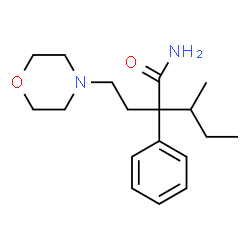 (+)-1-(3-Cyclohexyl-3-hydroxy-3-phenylpropyl)-1-ethylpyrrolidinium iodide结构式