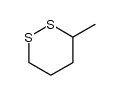 3-methyl-1,2-dithiane Structure